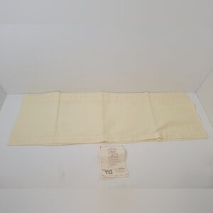 Country Curtains at the Red Lion Inn 70" Beige Single Valance NOB